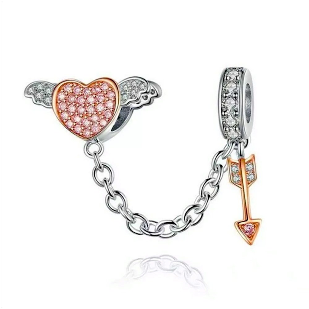 New 925-SilverSafety Chain Fit Necklace Bracelet